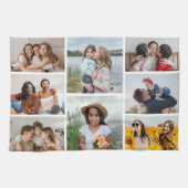 Creëer Uw eigen fotocollage 8 Theedoek (Horizontaal)