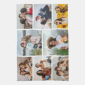 Creëer Uw eigen fotocollage 8 Theedoek (Verticaal)