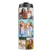 Creëer Uw eigen fotocollage 8 Thermosbeker (Voorkant)