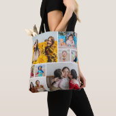 Creëer Uw eigen fotocollage 8 Tote Bag (Dichtbij)