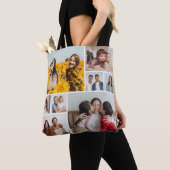 Creëer Uw eigen fotocollage 8 Tote Bag (Dichtbij)