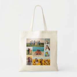 Creëer Uw eigen fotocollage 8 Tote Bag