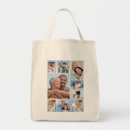 Creëer Uw eigen fotocollage 8 Tote Bag