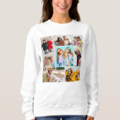 Creëer Uw eigen fotocollage 8 Trui (Voorkant)