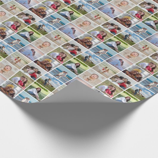 Creëer Uw eigen fotocollage 9 Cadeaupapier (Hoek)