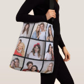 Creëer Uw eigen fotocollage 9 Crossbody Tas (Dichtbij)