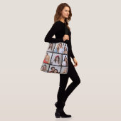 Creëer Uw eigen fotocollage 9 Crossbody Tas (Op model)