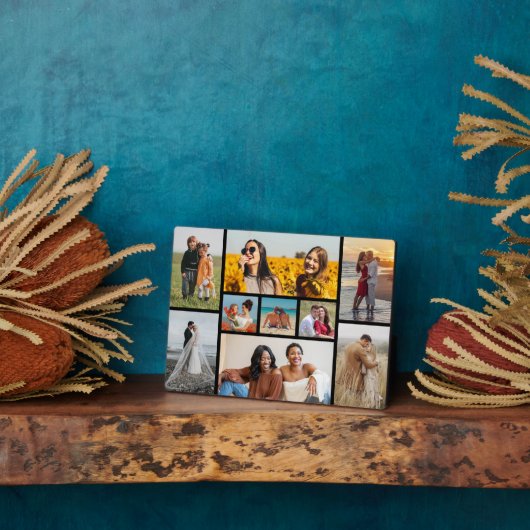 Creëer Uw eigen fotocollage 9 Fotoplaat (Zijkant)