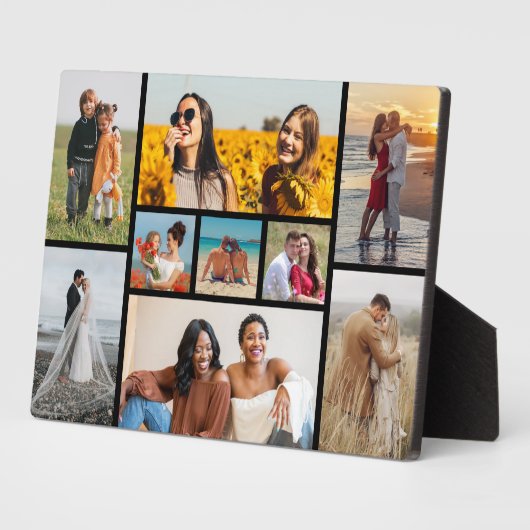 Creëer Uw eigen fotocollage 9 Fotoplaat (Zijkant)