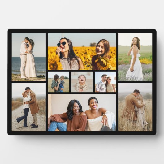 Creëer Uw eigen fotocollage 9 Fotoplaat (voorkant)