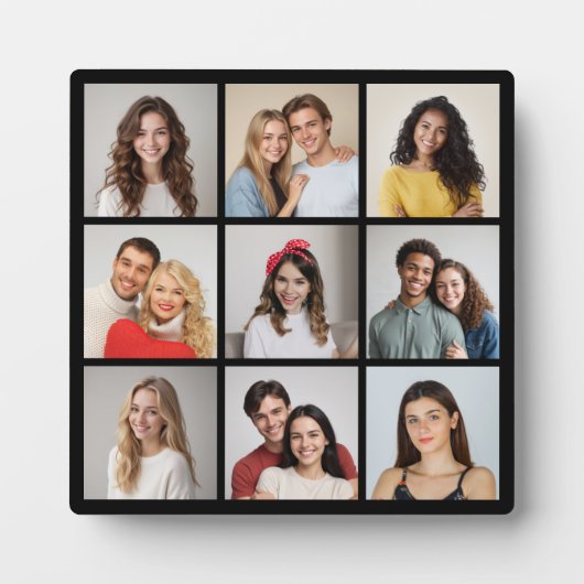 Creëer Uw eigen fotocollage 9 Fotoplaat (Voorkant)