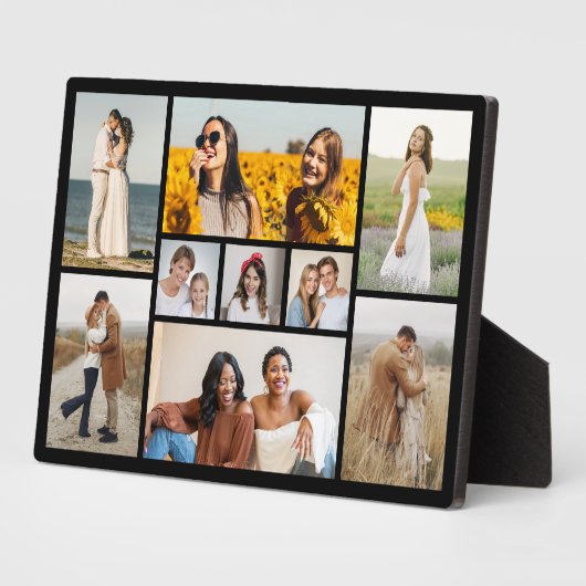 Creëer Uw eigen fotocollage 9 Fotoplaat (Zijkant)