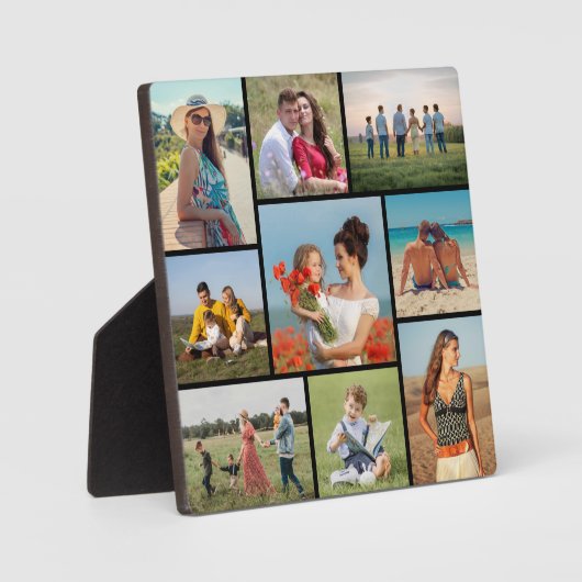 Creëer Uw eigen fotocollage 9 Fotoplaat (Voorkant)