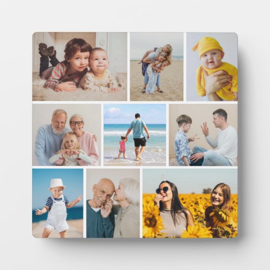 Creëer Uw eigen fotocollage 9 Fotoplaat (Voorkant)