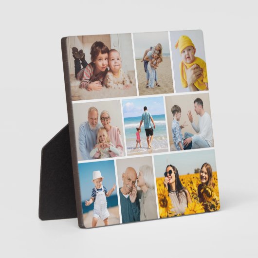 Creëer Uw eigen fotocollage 9 Fotoplaat (Voorkant)