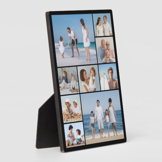 Creëer Uw eigen fotocollage 9 Fotoplaat (Zijkant)