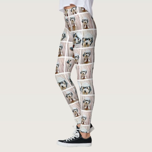 Creëer Uw eigen fotocollage - 9 foto's Leggings (Links)