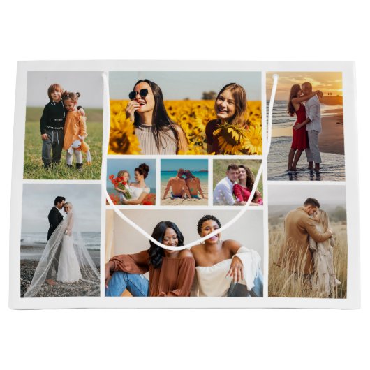 Creëer Uw eigen fotocollage 9 Groot Cadeauzakje (Voorkant)