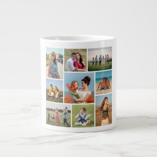 Creëer Uw eigen fotocollage 9 Grote Koffiekop