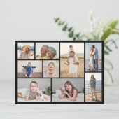 Creëer Uw eigen fotocollage 9 Kaart (Staand voorkant)