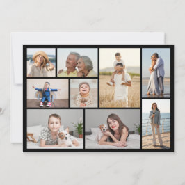 Creëer Uw eigen fotocollage 9 Kaart