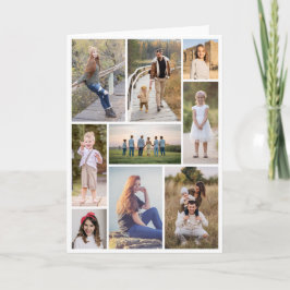 Creëer Uw eigen fotocollage 9 Kaart