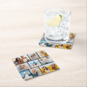 Creëer Uw eigen fotocollage 9 Kartonnen Onderzetters (Insitu)