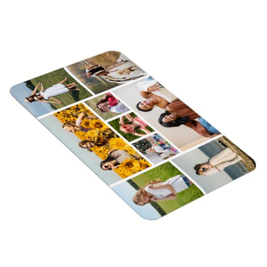 Creëer Uw eigen fotocollage 9 Magneet (Rechterzijde)