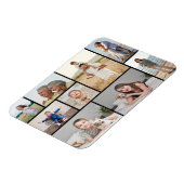 Creëer Uw eigen fotocollage 9 Magneet (Linkerzijde)