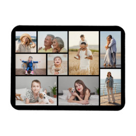 Creëer Uw eigen fotocollage 9 Magneet
