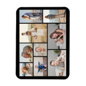 Creëer Uw eigen fotocollage 9 Magneet (Verticaal)