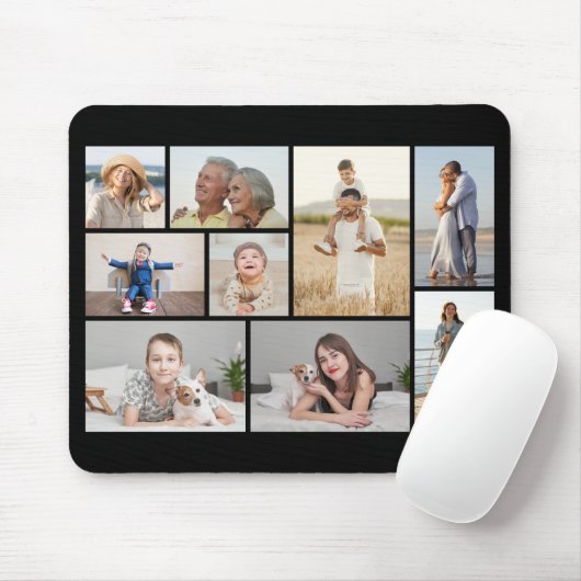 Creëer Uw eigen fotocollage 9 Muismat (Met muis)