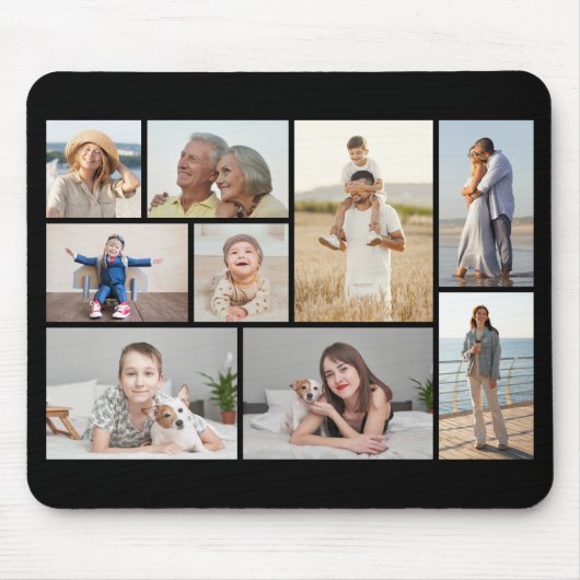 Creëer Uw eigen fotocollage 9 Muismat (Voorkant)