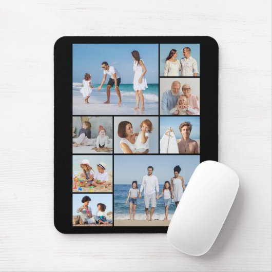 Creëer Uw eigen fotocollage 9 Muismat (Met muis)