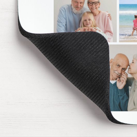 Creëer Uw eigen fotocollage 9 Muismat (Hoek)