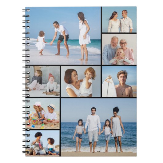 Creëer Uw eigen fotocollage 9 Notitieboek (Voorkant)
