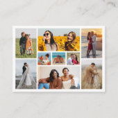 Creëer Uw eigen fotocollage 9 Plaatskaartje (Voorkant)