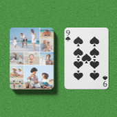 Creëer Uw eigen fotocollage 9 Pokerkaarten