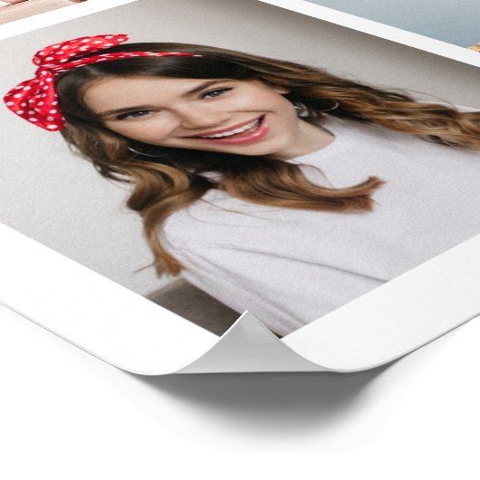 Creëer Uw eigen fotocollage 9 Poster (Hoek)