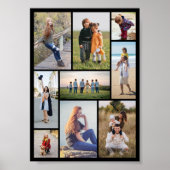 Creëer Uw eigen fotocollage 9 Poster (Voorkant)