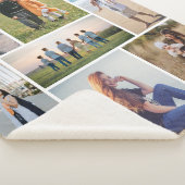 Creëer Uw eigen fotocollage 9 Sherpa Deken (3/4)