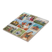 Creëer Uw eigen fotocollage 9 Tegeltje (Zijkant)