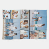 Creëer Uw eigen fotocollage 9 Theedoek (Horizontaal)