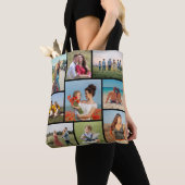Creëer Uw eigen fotocollage 9 Tote Bag (Dichtbij)
