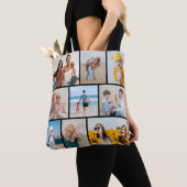 Creëer Uw eigen fotocollage 9 Tote Bag (Dichtbij)