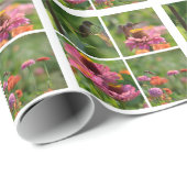 Creëer Uw eigen fotocollage Cadeaupapier (Rol Hoek)