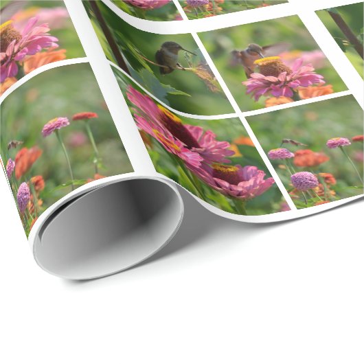 Creëer Uw eigen fotocollage Cadeaupapier (Rol Hoek)