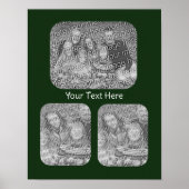 Creëer Uw eigen fotocollage gepersonaliseerd Poster (Voorkant)