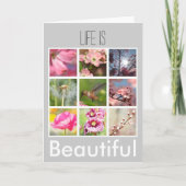 Creëer Uw eigen fotocollage Kaart (Voorkant)