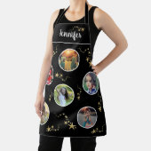 Creëer uw eigen fotocollage Kerstmonogram Schort (Insitu)